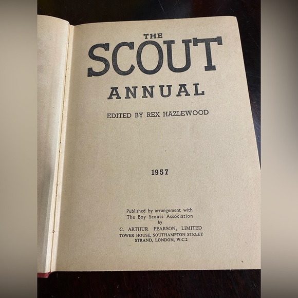 Vintage Hardcover 1957 Scout Manual - Picture 5 of 6